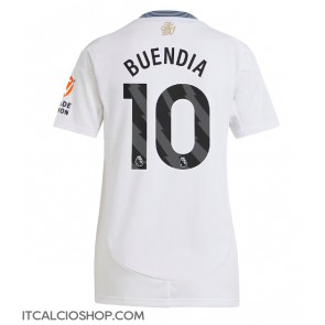 Aston Villa Emiliano Buendia #10 Seconda Maglia Femmina 2024-25 Manica Corta